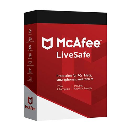 McAfee LiveSafe Key giá rẻ